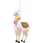 Sass & Belle Llama vánoční ozdoba barevná – Hledejceny.cz