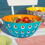 Guzzini Mísa Le Murrine modrá oranžová bílá 20 cm – Zbozi.Blesk.cz