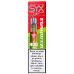 Syx Bar Strawberry Kiwi 16,5 mg 900 potáhnutí 1 ks – Zboží Dáma