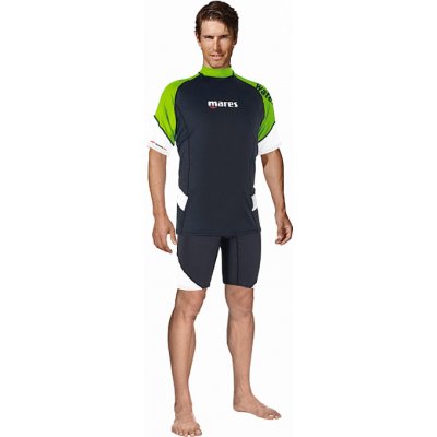 Mares RASH GUARD LOOSE FIT, krátký rukáv - pánské, zelená – Zbozi.Blesk.cz