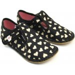 Barefoot bačkory Ef Gold Hearts klasik 395 – Zboží Dáma