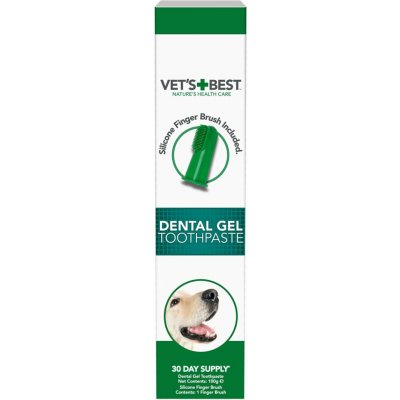 Vet's Best Dental Gel zubní pasta pro psy 100 g – Zboží Dáma