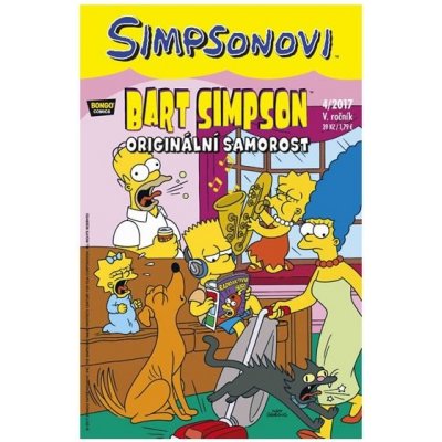 Simpsonovi - Bart Simpson 4/2017 - Originální samorost - Matt Groening – Zboží Mobilmania