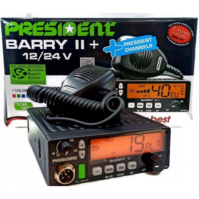 President BARRY II PLUS – Hledejceny.cz
