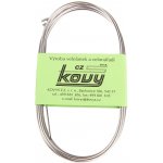 INOX lanko brzdy MTB 1,6x2000mm – Zboží Dáma