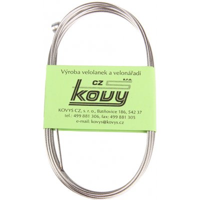 INOX lanko brzdy MTB 1,6x2000mm – Zboží Dáma