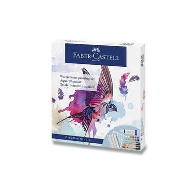 Faber-Castell akvarelové barvy 169618 sada 18 ks – Zboží Mobilmania