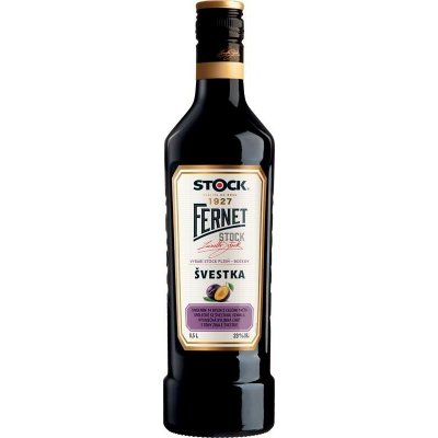 Fernet Stock Švestka 23% 0,5 l (holá láhev) – Hledejceny.cz