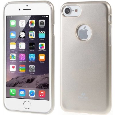 Pouzdro Jelly Case Mercury Silicone iPhone 7 Plus / 8 Plus zlaté