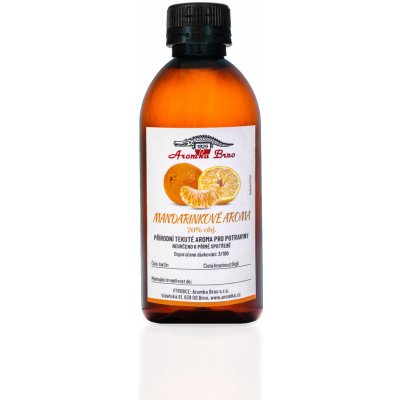 Aromka Brno Mandarinkové aroma 70% 260 ml – Hledejceny.cz