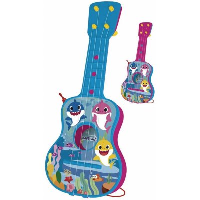 REIG 2339 Dětská akustická kytara baby Shark