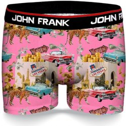 John Frank pánské boxerky JFBD333 růžová