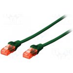 Digitus DK-1512-0025/G Patch UTP, CAT 5e, AWG 26/7, 0,25m, zelený – Hledejceny.cz