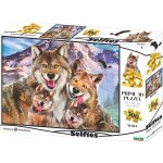 PRIME 3D Puzzle Vlčí selfie 500 ks – Zbozi.Blesk.cz