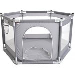 Asir Hrací ohrádka 120 cm šedá – Hledejceny.cz