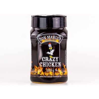 Don Marcos BBQ grilovací koření Crazy Chicken 220 g – Zboží Dáma