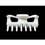 Klasický bílý skřipec na vlasy – Zboží Dáma