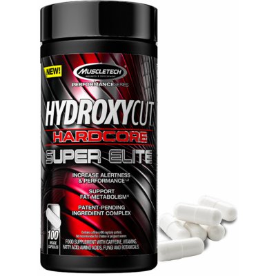 MuscleTech Hydroxycut Hardcore Super ELITE 100 kapslí – Zboží Dáma