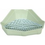 Zolux S.A.S. Toaleta pro hlodavce COSY rohová, zelená, 416 x 345 x 192 mm – Hledejceny.cz