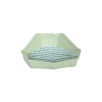 Zolux S.A.S. Toaleta pro hlodavce COSY rohová, zelená, 416 x 345 x 192 mm – Hledejceny.cz
