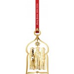 Georg Jensen Pozlacená vánoční ozdoba 3 Wise men 2026 – výroční edice, zlatá barva, kov – Hledejceny.cz