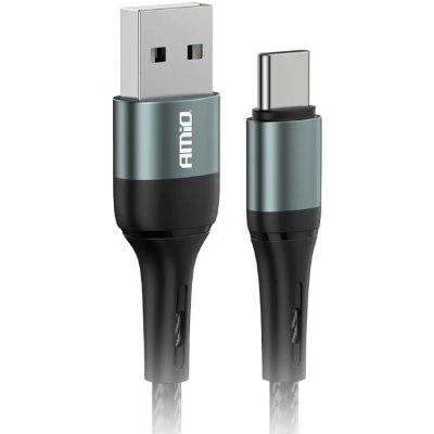 USB kabel USB-A / USB-C 3A 100cm opletený – Sleviste.cz