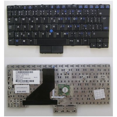 česká klávesnice HP Compaq nc2400 černá CZ trackpoint