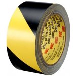 Scapa výstražná páska pvc 75 mm x 33 m žluto-černá levá – Hledejceny.cz