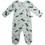 Winkiki Kids Wear Chlapecké dupačky Black & White bílá – Zboží Mobilmania