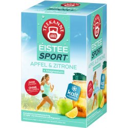 Teekanne Cool Sport Apfel Zitrone 18 x 2,5 g