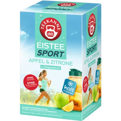 Teekanne Cool Sport Apfel Zitrone 18 x 2,5 g – Zbozi.Blesk.cz