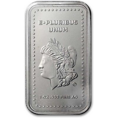 9Fine Mint Stříbrná slitek Morgan Design 1 oz – Zboží Dáma