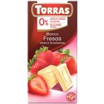 Torras Bílá s jahodami 75 g – Zboží Dáma