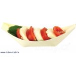 WIMEX Fingerfood miska dřevěná lodička 13 x 8 cm – Zboží Dáma