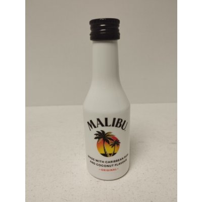 Malibu 21% 0,05 l (holá láhev) – Zboží Dáma