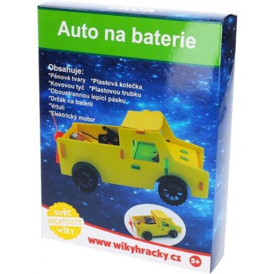 Wiky Kreativní set W011652 Auto na baterie – Hledejceny.cz