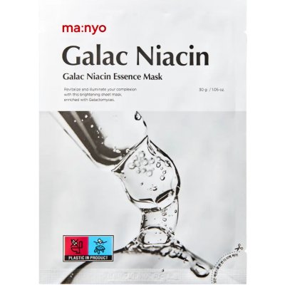ma:nyo Galac Niacin Essence rozjasňující plátýnková maska s hydratačním účinkem 30 g – Hledejceny.cz