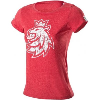 DÁMSKÉ TRIČKO ŠKODA CZECH ICE HOCKEY original 000084210AL červené – Zboží Dáma