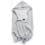 KipKep Blenker osuška s kapucí Silver Grey – Sleviste.cz