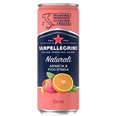 San Pellegrino Aranciata Fico d India Pomeranč a opuncie v plechovce 330 ml – Zbozi.Blesk.cz