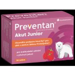 Preventan Akut Junior s příchutí jahod 30 tablet – Hledejceny.cz