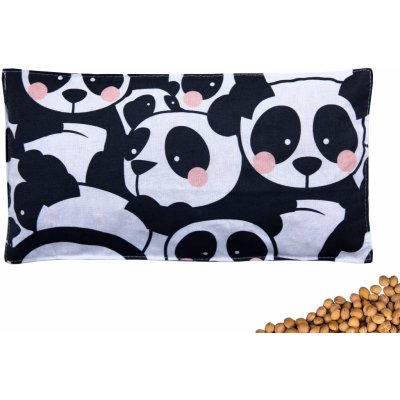 VFstyle nahřívací polštářek s třešňovými peckami 30x15 cm Panda – Zboží Mobilmania
