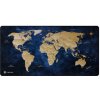 Podložky pod myš Maxi podložka pod myš Natec WORLD, 80x40cm, modrá