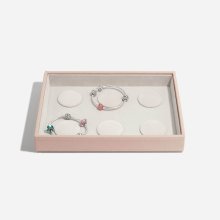 Stackers box na náramky Blush Classic 6 Charm Bracelet Layer růžová