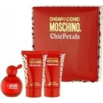 Moschino Cheap & Chic Chic Petals EDT 4,9 ml + sprchový gel 25 ml + tělové mléko 25 ml dárková sada – Hledejceny.cz