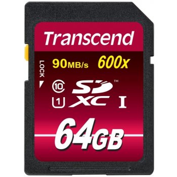 Transcend SDXC 64 GB UHS-I ULTIMATE TS64GSDXC10U1