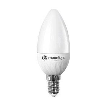 Moonlight LED žárovka E14 220-240V 5W 405lm 3000k teplá 50000h 2835 37mm/100mm