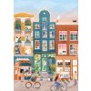 Puzzle Pieces & Peace Devět ulic Amsterdam 500 dílků