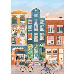 Pieces & Peace Devět ulic Amsterdam 500 dílků