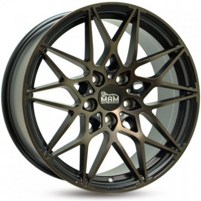 MAM B2 8x18 5x112 ET45 matt black bronze – Hledejceny.cz